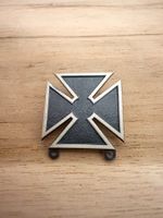 Sterling Silver 925 Iron Cross Pin Medal Vintage Us army rar