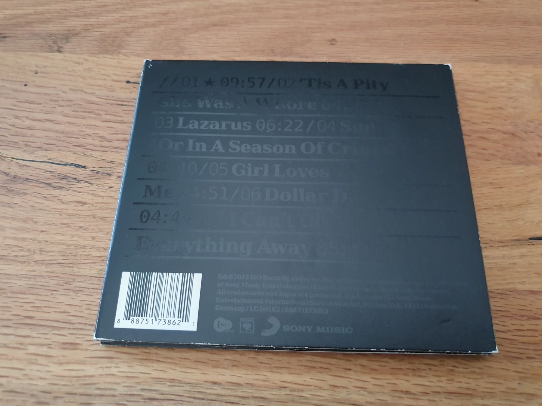 CDs: David Bowie - Blackstar - CD – Gebraucht aus Auenstein von Trilos 1