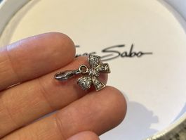 Thomas Sabo Roségold Charm-Anhänger Schleife 🎀 Top! 💝