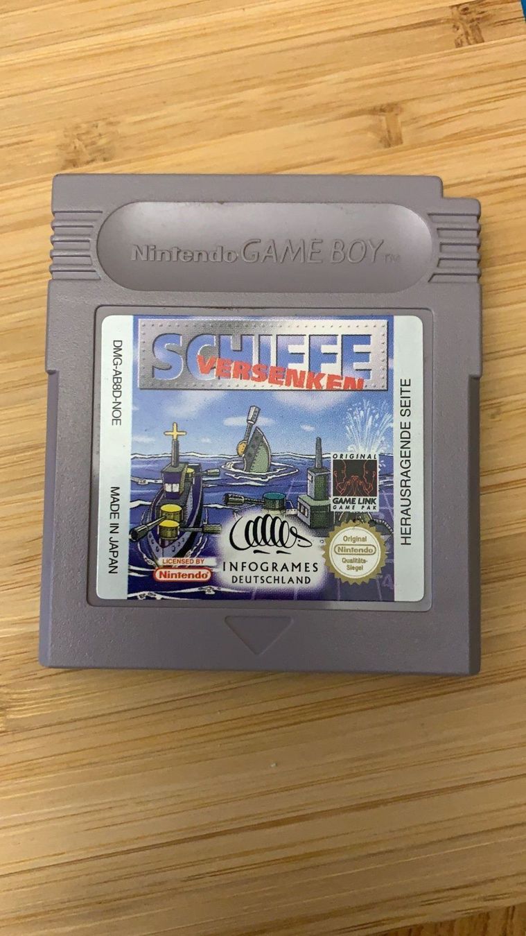 Giochi: Schiffe Versenken für Gameboy – Usato da Gebenstorf venduto da RetroFuture