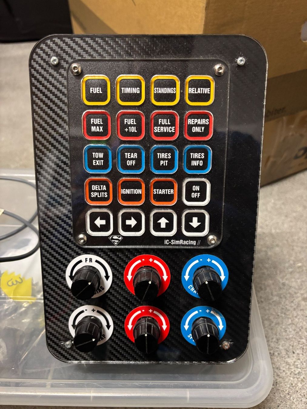 Controller: Custom Button Box Sim Racing – Gebraucht aus Thun von mims11