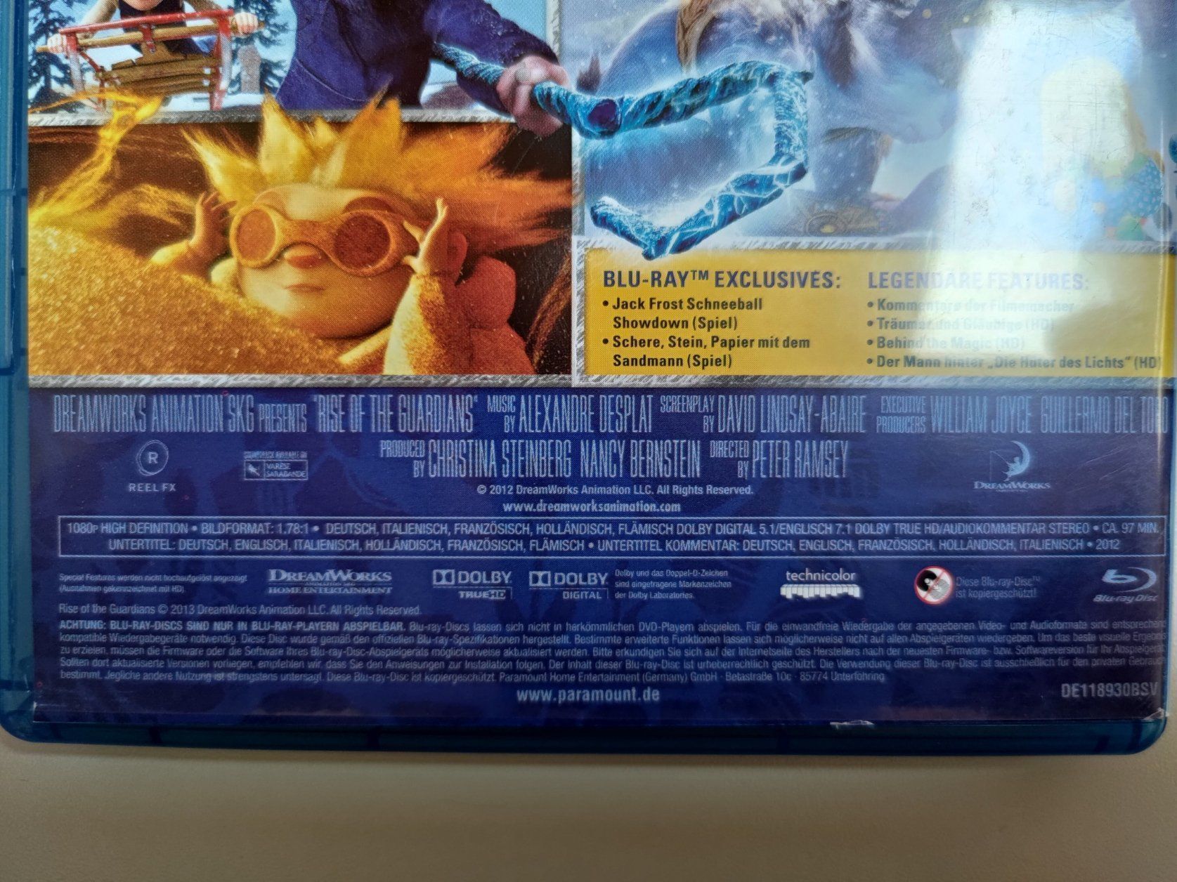 Tutti i DVDs: Die Hüter des Lichts – Usato da Liestal venduto da Kratzilla 3