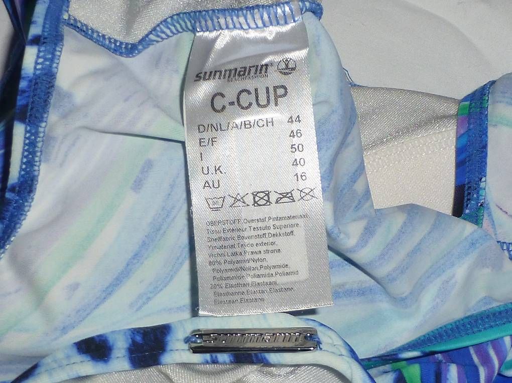 Costumi da bagno & Bikini: Badekleid Badeanzug Sunmarin Gr 44 Cup C – Nuovo (secondo la descrizione) da Reinach BL venduto da Spider63 4