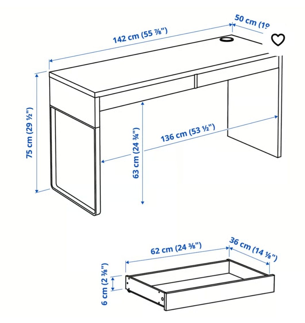 Ikea Scrivanie: IKEA Schreibtisch Micke – Usato da Schwerzenbach venduto da sen_st9m 8