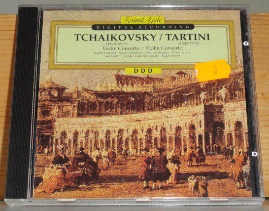 CD: Eugène Schaeffer, Ivan Serkov - G. Tartini, P. Tchaikovsky – Usato da Unterbäch venduto da dadin 4