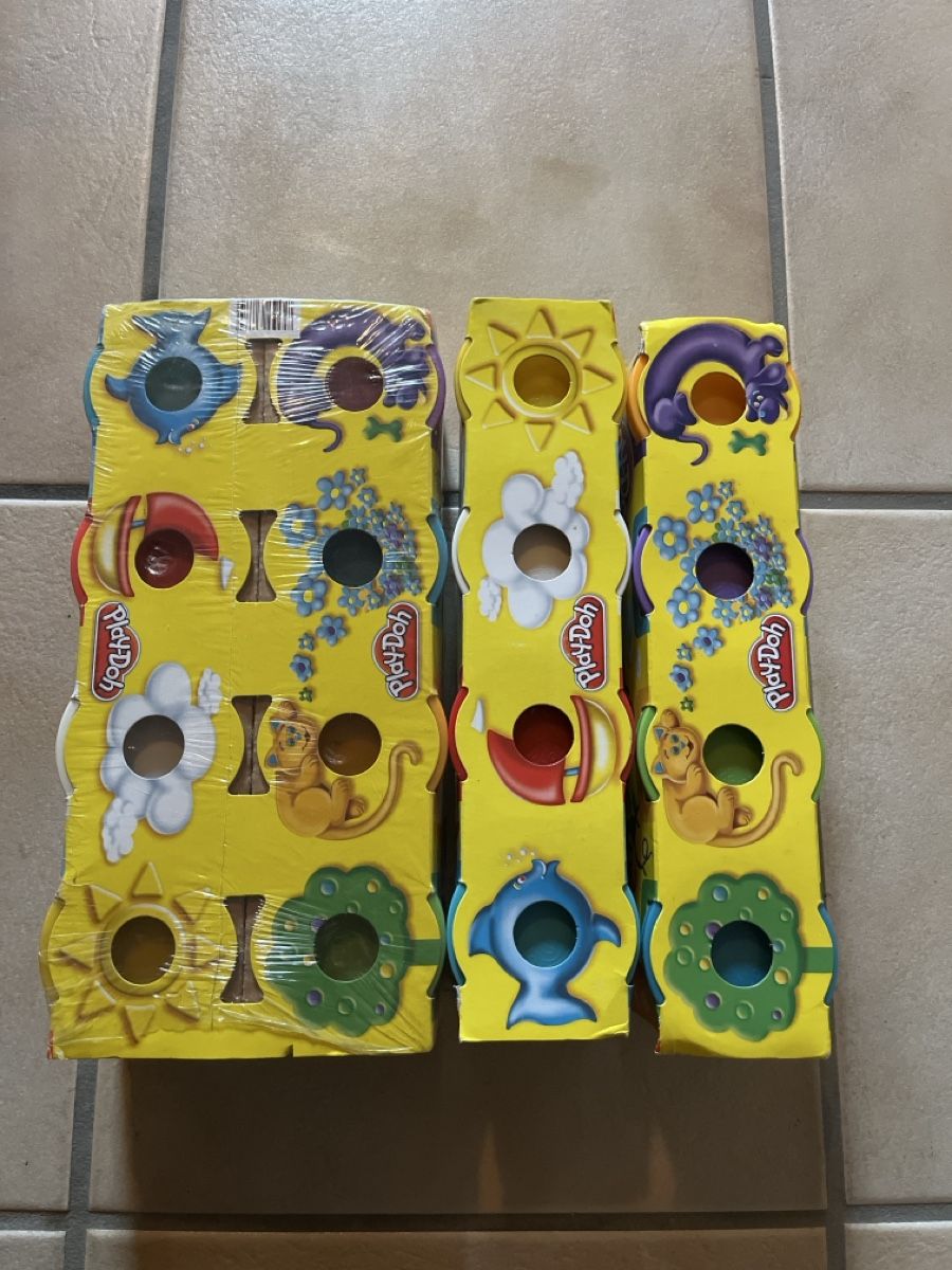 Play-Doh Materiale per modellare: Play-Doh Knete 4er Pack – Nuovo e nell'imballaggio originale da Glarus venduto da chr_s287