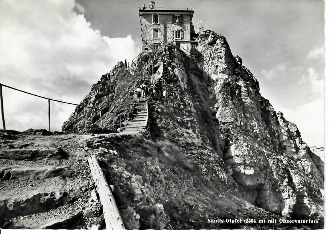 Ansichtskarten: Säntis Gipfel – Gebraucht aus Hochdorf von Ziegel-16