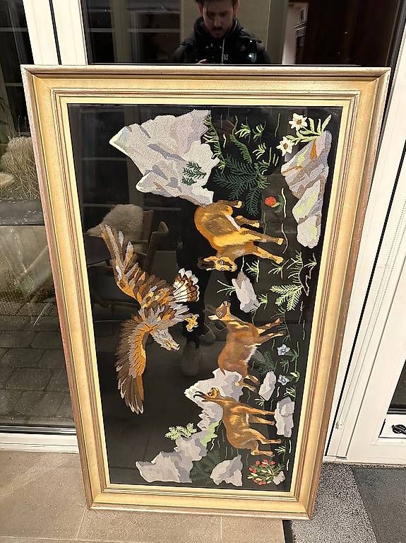 Tappeti: Vintage Teppich Große Bilder  – Usato da Seuzach venduto da Wolf936 3