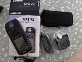 Garmin GPS 72 marine pack mit Zubehör