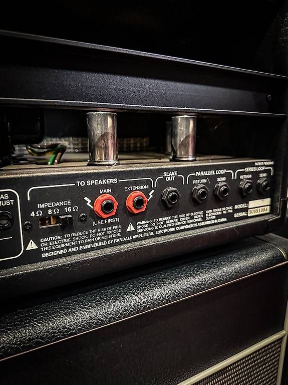 Randall Amplificatori: Randall RM-100 head 100w – Usato da Montreux venduto da Alligator-AMPS 5