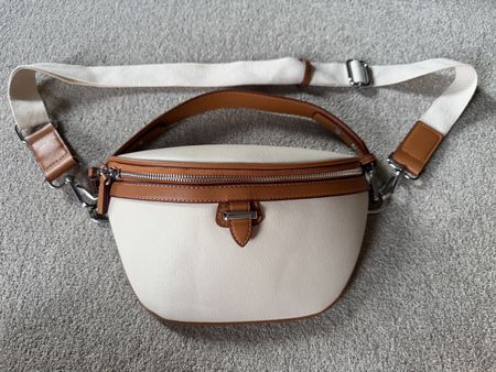 Bauchtasche, Umhängetasche, Gürteltasche, beige, wie neu