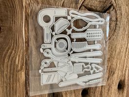 Neues Set  Stanzschablonen Coiffeur / Friseur / Beauty