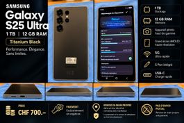Samsung Galaxy S25 Ultra 1TB – Très bon état