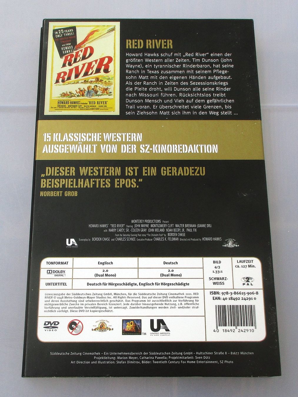 Alle DVDs: RED RIVER - John Wayne/Howard Hawks – Gebraucht aus Wattwil von Muriel10 1