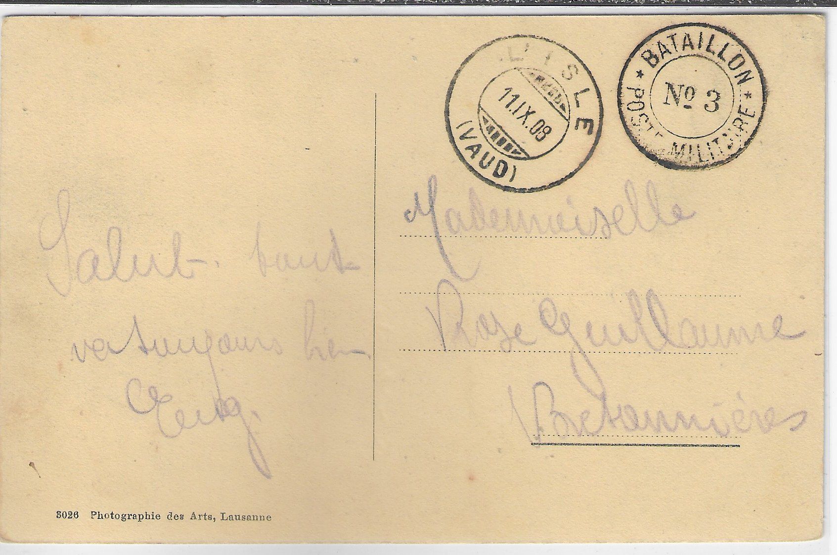 Cartoline postali: L'Isle le Chabiez - animee – Usato da Ettingen venduto da Kartenplanet 1