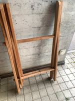 Sägebock aus Holz, NOS, aus Geschäftsauflösung