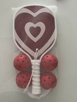 Pickleball Set Herz NEU