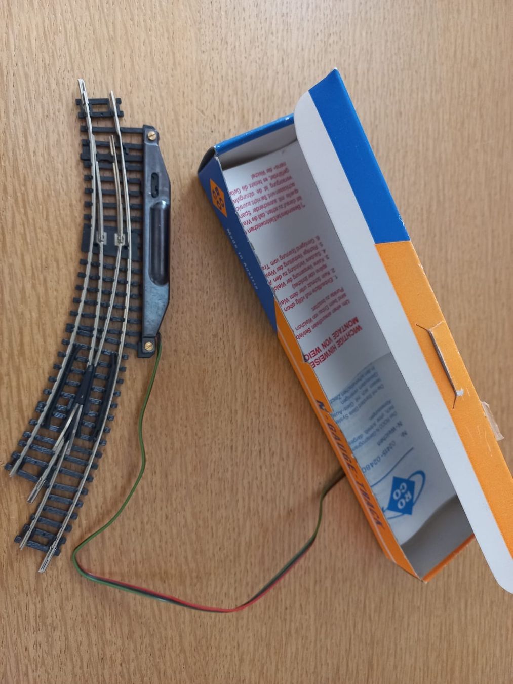 Roco Modellini di ferrovie: Roco N, elektr. Bogenweiche – Usato da aarau venduto da Raschel7