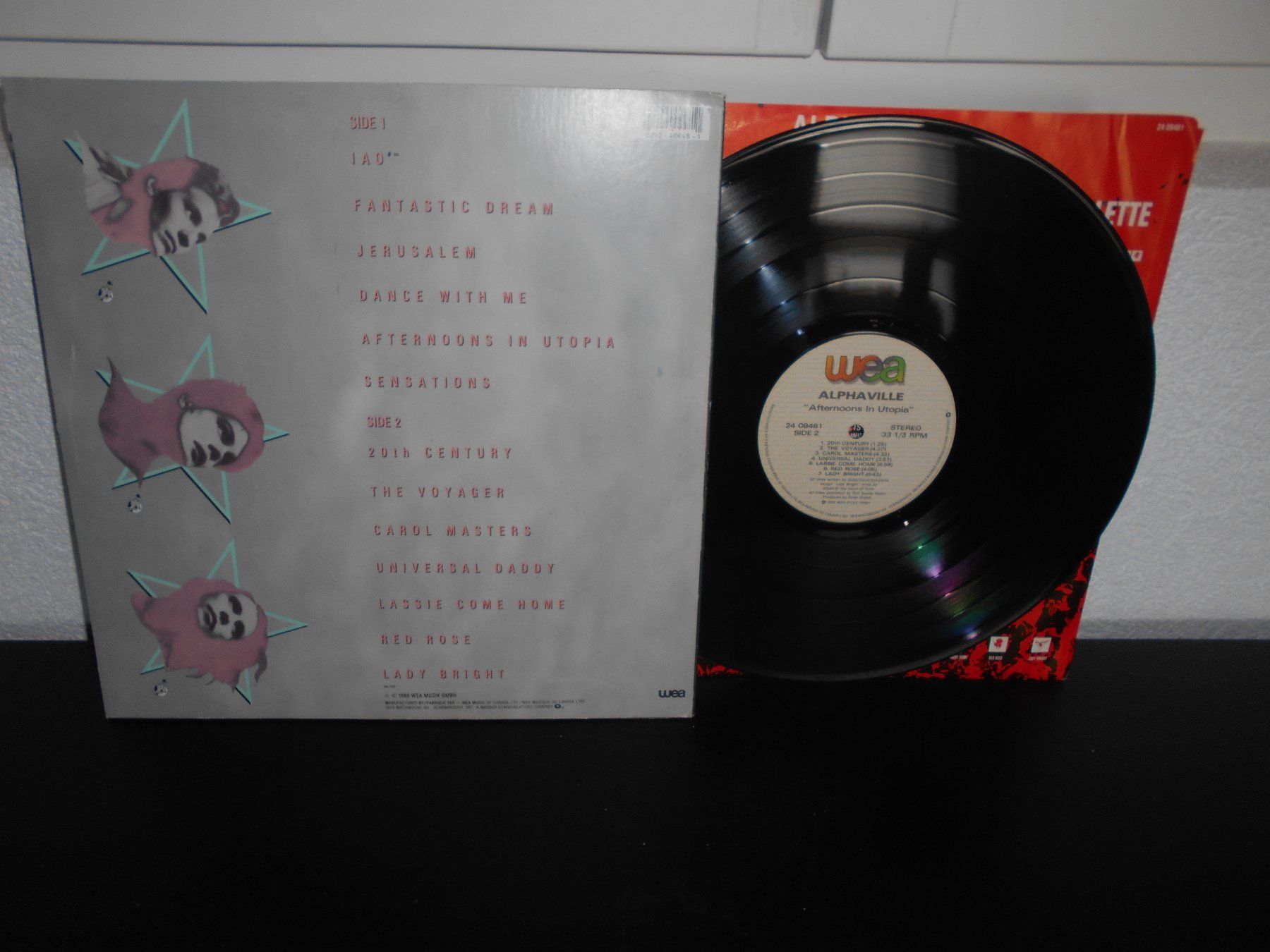 Dischi in vinile: Alphaville – Afternoons In Utopia / 1986 – Usato da Aarberg venduto da witchhunter01 1