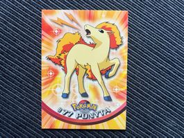 Pokemon Ponyta non Holo Topps Series 1.Edition near Mint