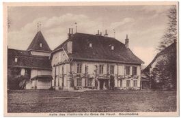 Goumoëns, Asile Vieillards Gros de Vaud, vers 1925