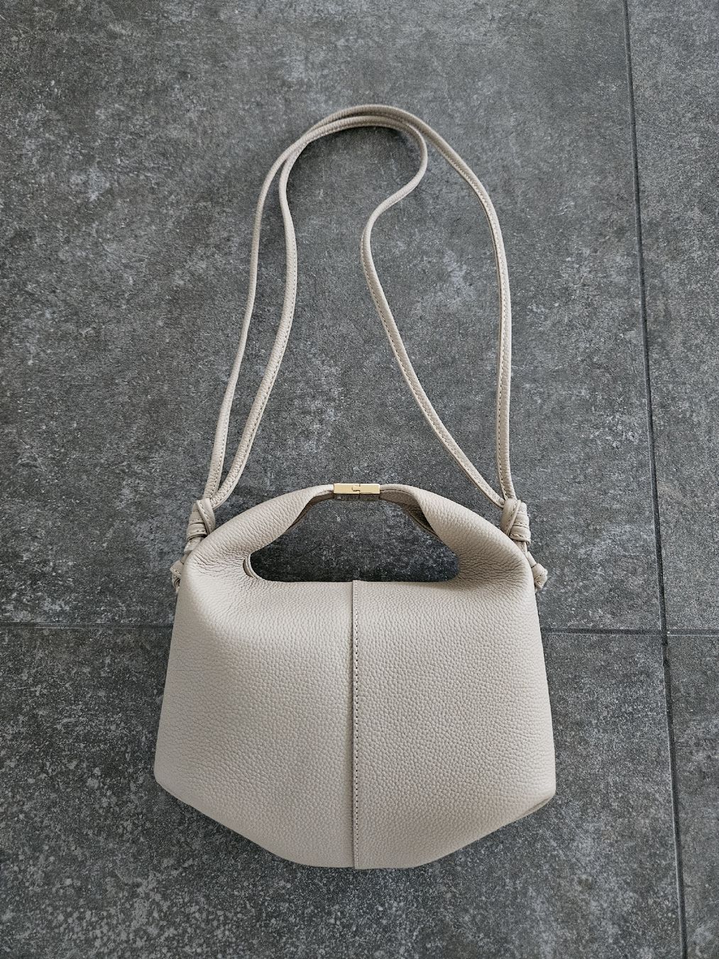 Polène Borse da donna: Polène- Sac Béri taupe grainé – Usato da Bussigny venduto da niwa_mikan 2