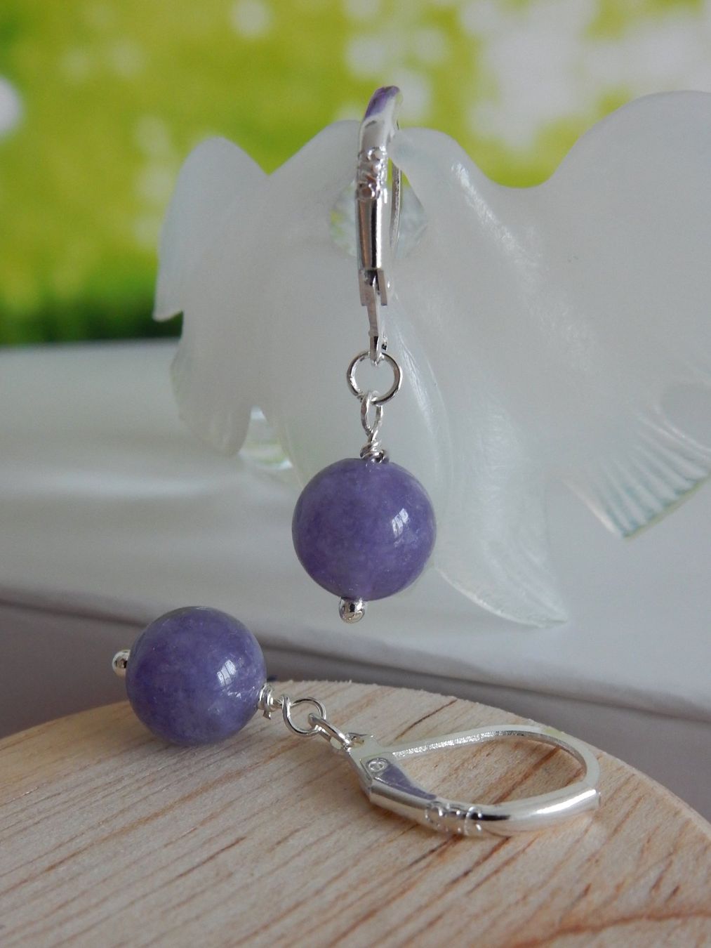 Orecchini pendenti & Orecchini a lobo: Amethyst Ohrschmuck! – Nuovo e nell'imballaggio originale da Allschwil venduto da Weyli18
