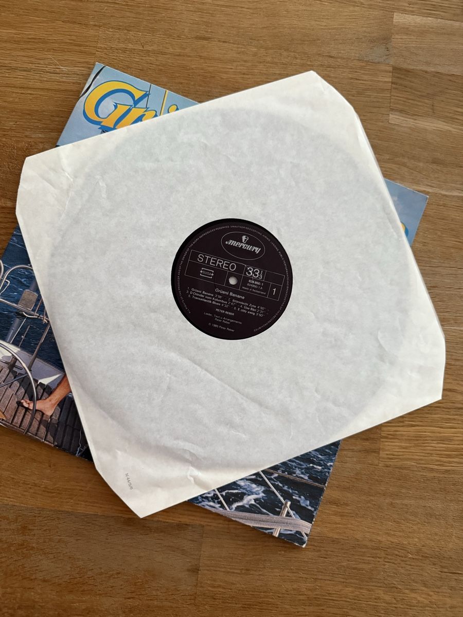 Dischi in vinile: Peter Reber - Grüeni Banane LP Schallplatte – Usato da Goldach venduto da Messerguru 4
