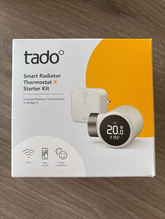 Tado Riscaldamento: Smart Radiator Thermostat X Starter Kit – Usato da Wädenswil venduto da sim_cb7s