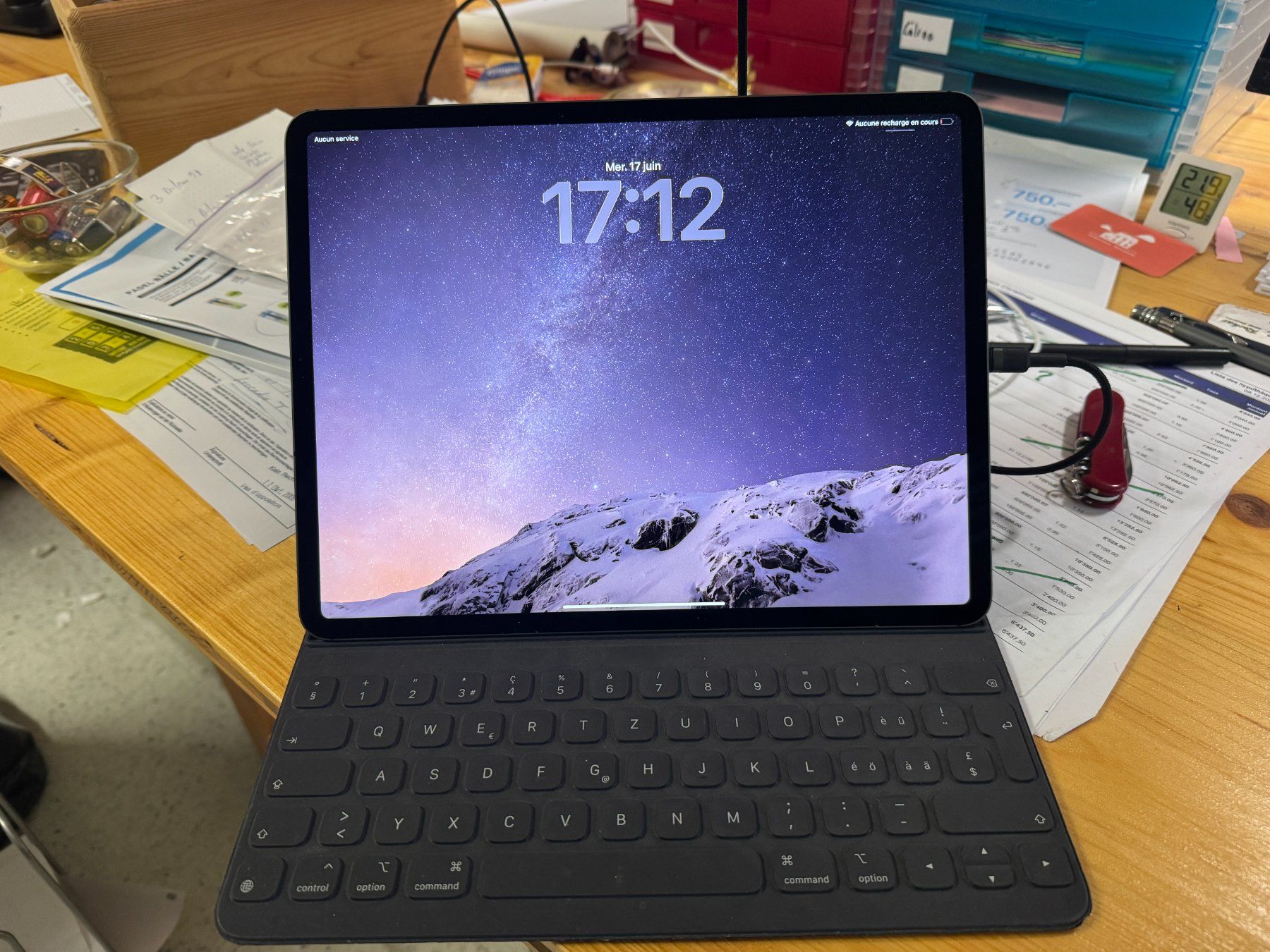 Apple Tablettes PC: IPAD PRO avec clavier – D'occasion à Péry par lecrampet