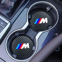 2 Stk. Getränke/Lederuntersetzer Antirutsch- Black ///M BMW
