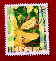 Nr.1073 Echtes Johanniskraut Pflanzen GESTEMPELT 2003    