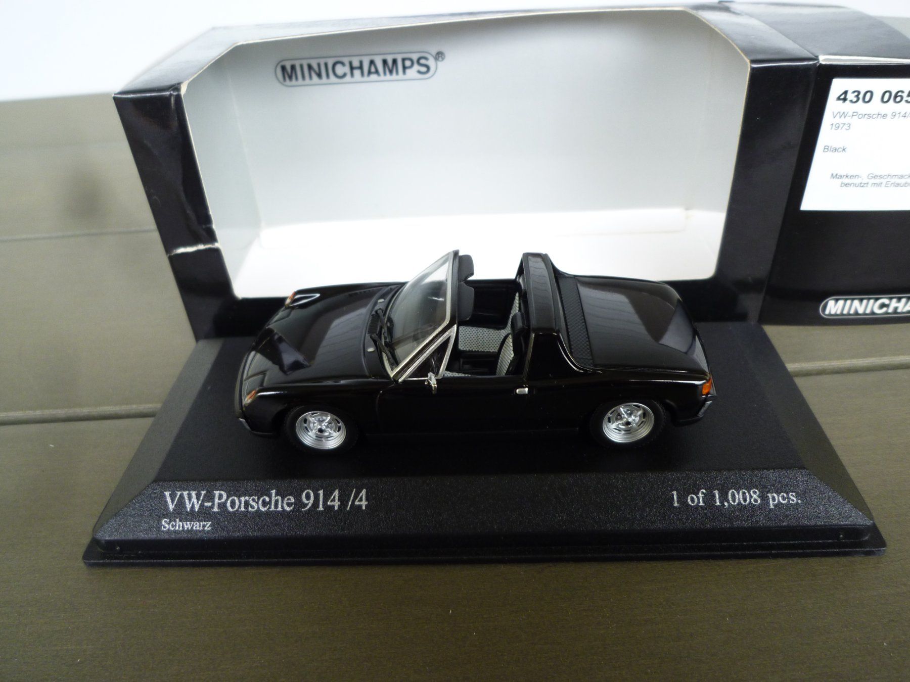 Minichamps Modellini d'auto: VW - Porsche 914/4 (1973) – Nuovo e nell'imballaggio originale da Flawil venduto da Imperiosud 1