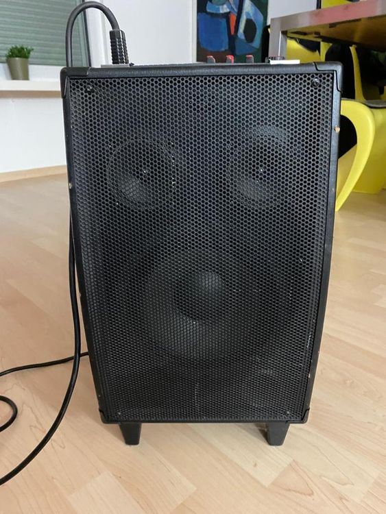 Musikbox schwarz, Durabase TLES 80, mit Fernbed., Karaoke Kaufen auf