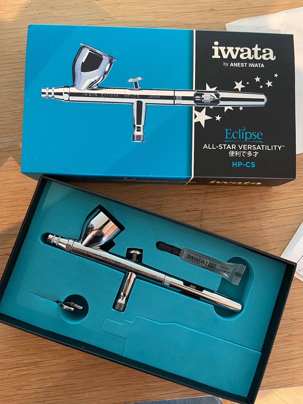 Tous les outils: Ensemble Airbrush Iwata – Smart Jet Pro + Eclipse HP-CS – Neuf (Voir description) à Sonvilier par Kunstofft 3
