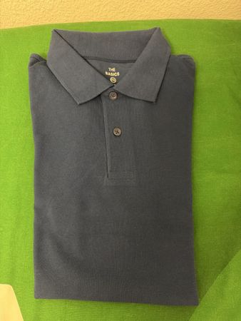 Herren Polo Shirt & Hose Set, Grösse M Dunkelblau