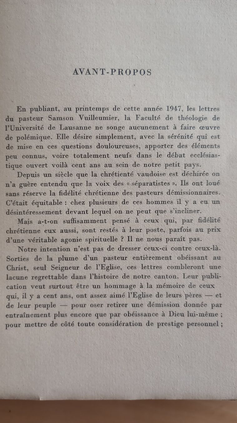 Libri: L'église vaudoise dans la tempête – Usato da Lonay venduto da DanBadoux 2