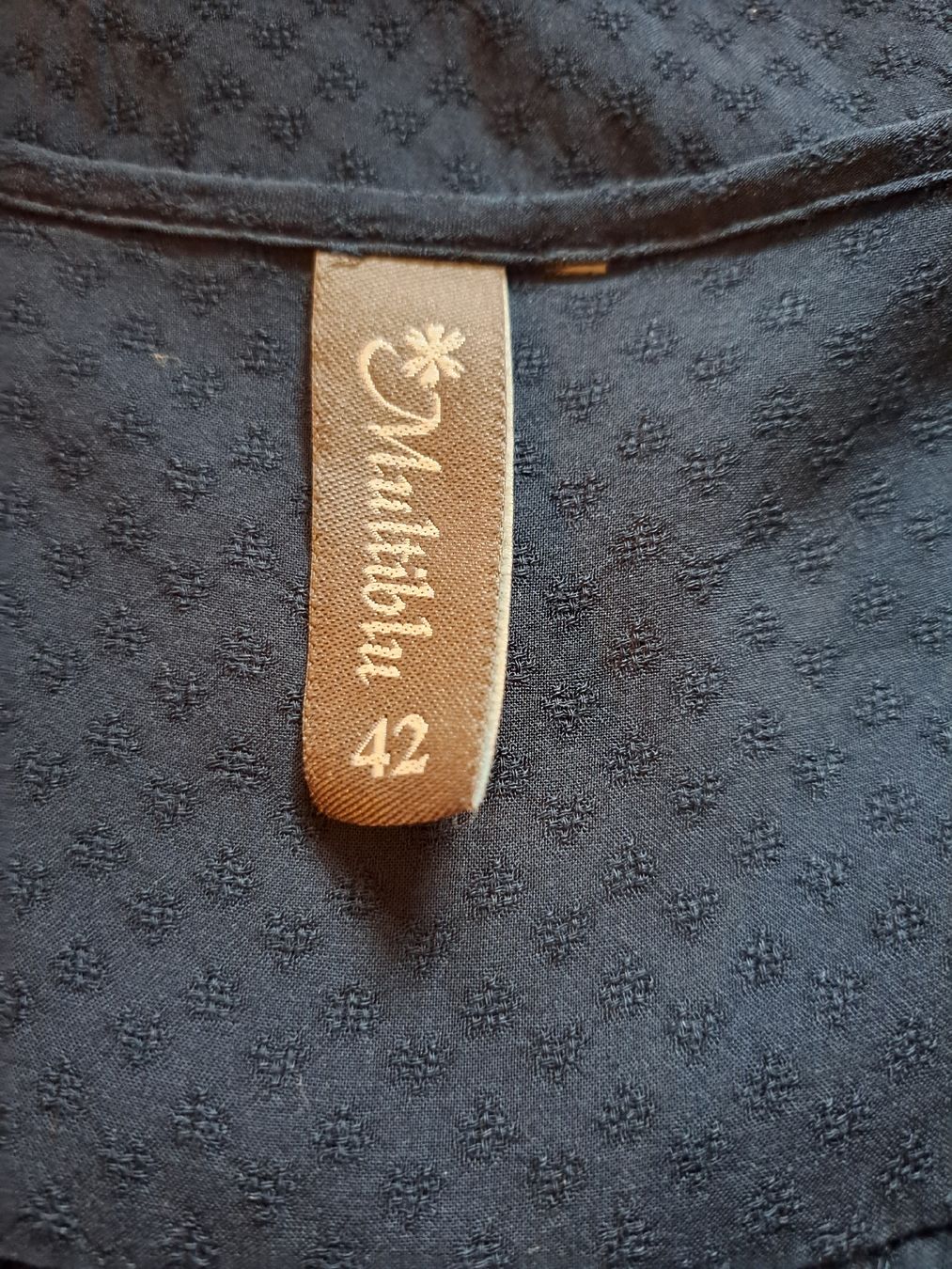 Camicette: Sommerliche dunkelblaue Bluse von Multiblu, Gr.42 – Usato da Rafz venduto da MuriFinn 3