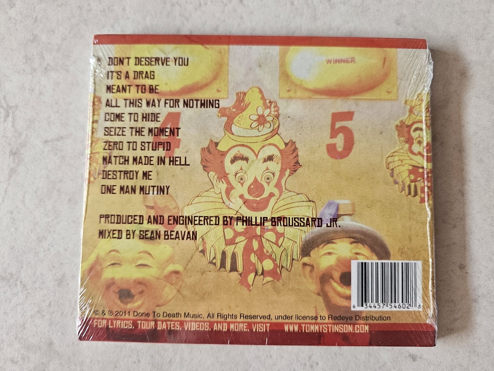CD: Tommy Stinson  -  One Man Mutiny  /  Fabrikneu – Nuovo e nell'imballaggio originale da Schneisingen venduto da backstore24 1