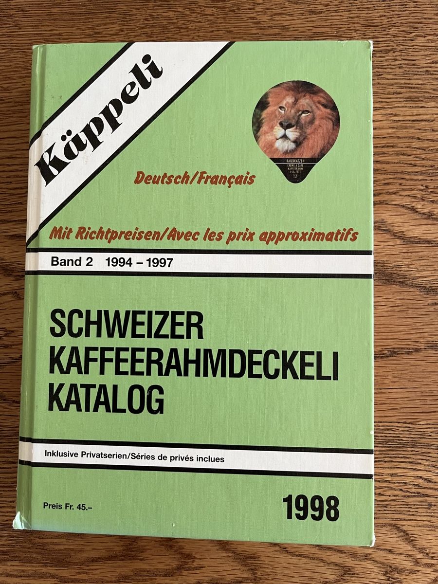 Opercules: Kaffeerahmdeckeli Kataloge – D'occasion à Schliern b. Köniz par medion3098 3