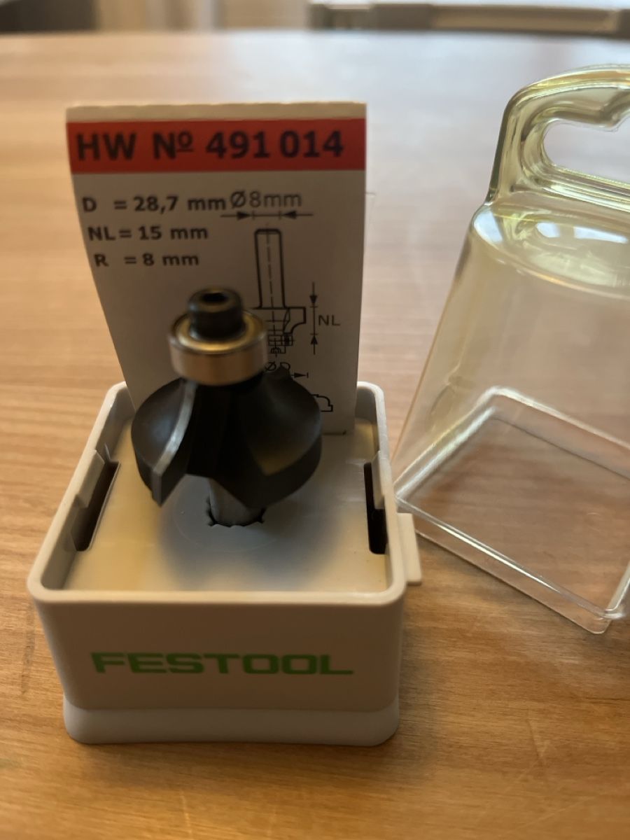 Festool Tutti gli attrezzi: Festool Abrundfräser HW S8 D28,7/R8 – Usato da Winterthur venduto da Pulator 1