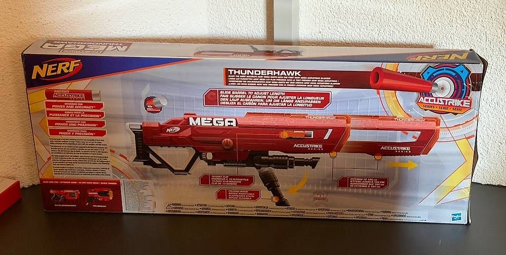 Nerf Giocattoli: Nerf N-Strike Mega Thunderhawk AccuStrike NEU OVP – Usato da Eschen venduto da andinymous 1