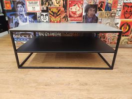 Moderner Couchtisch Florim Stone Italia, Metallgestell
