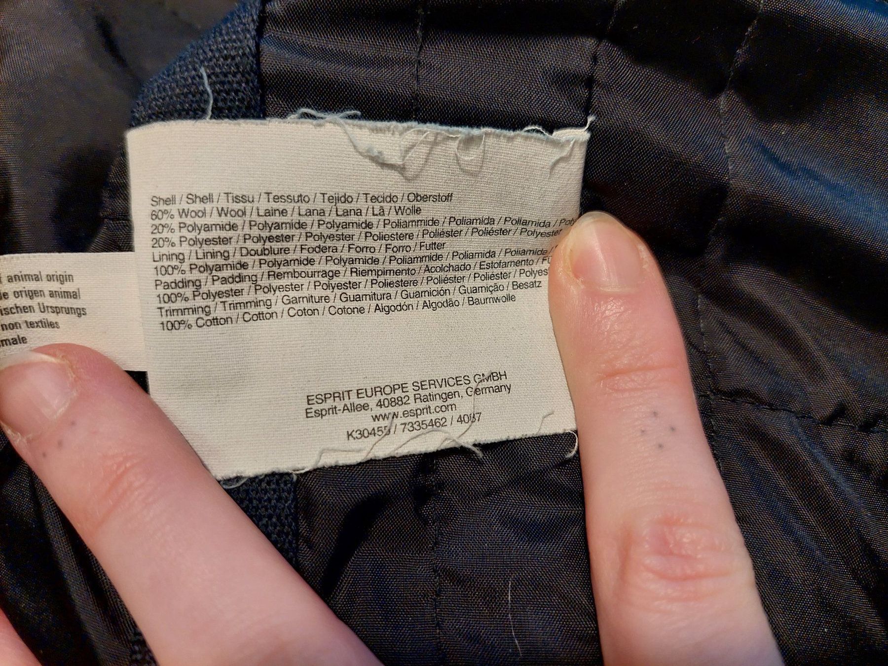 Esprit Cappotti: Schwarzer Esprit Mantel in Grösse S – Usato da Zug venduto da Pixifly 5