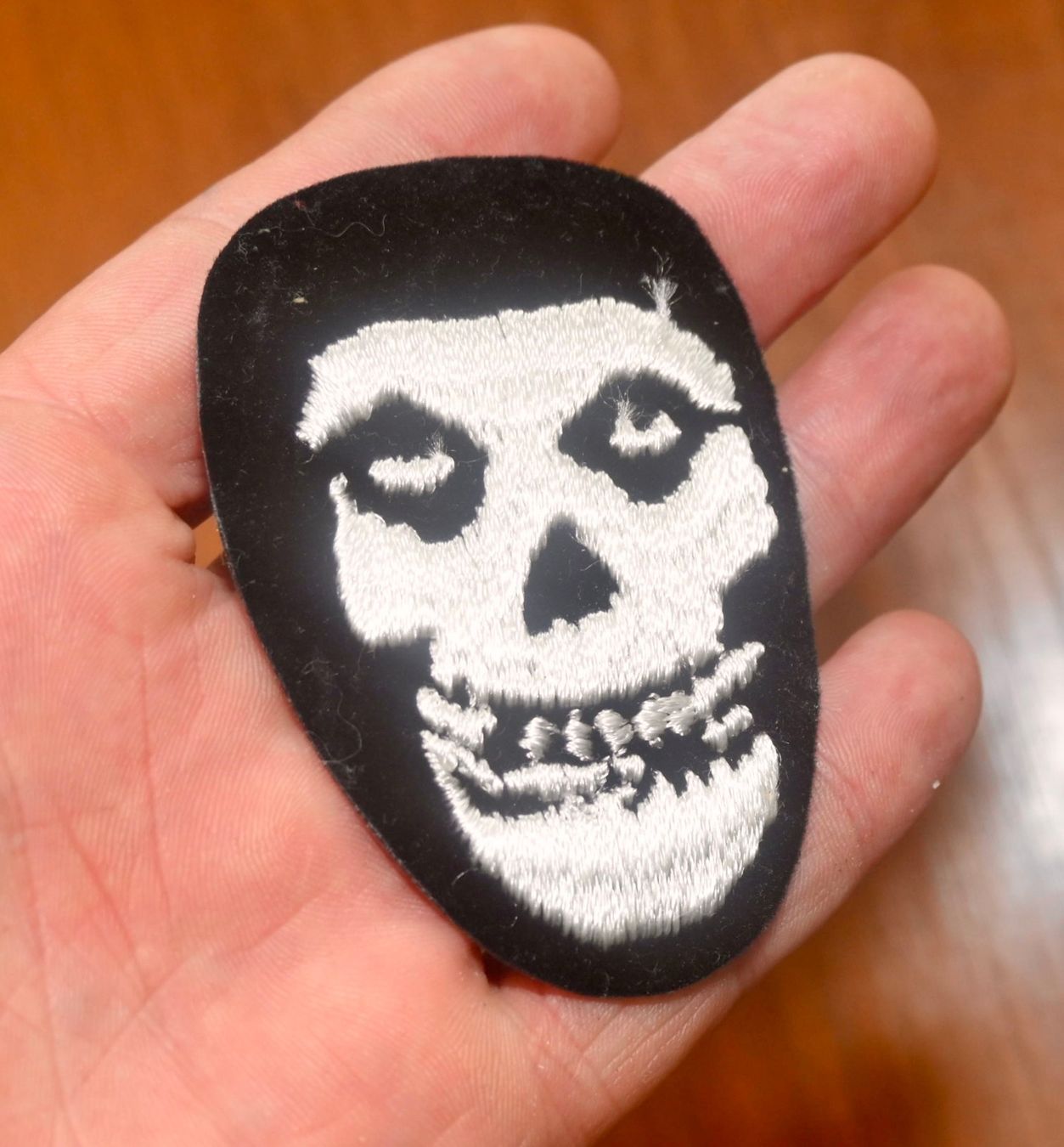 Dischi in vinile: VINTAGE Misfits Crimson Ghost Skull Patch / Badge – Usato da Pfaffhausen venduto da mono_rec 6