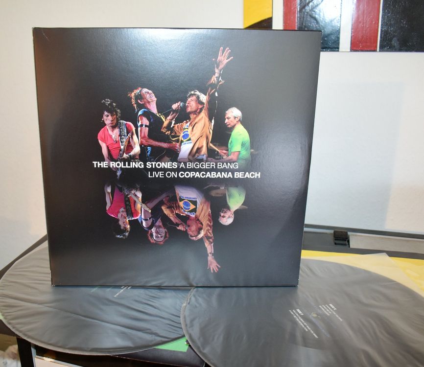 ROLLING STONES A Bigger Bang - Live On Copacabana 3 X LP 1