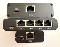 Gigabit Netzwerk‑Splitter Set – 1000 Mbps – 1×4 / 1×3 / 1×2
