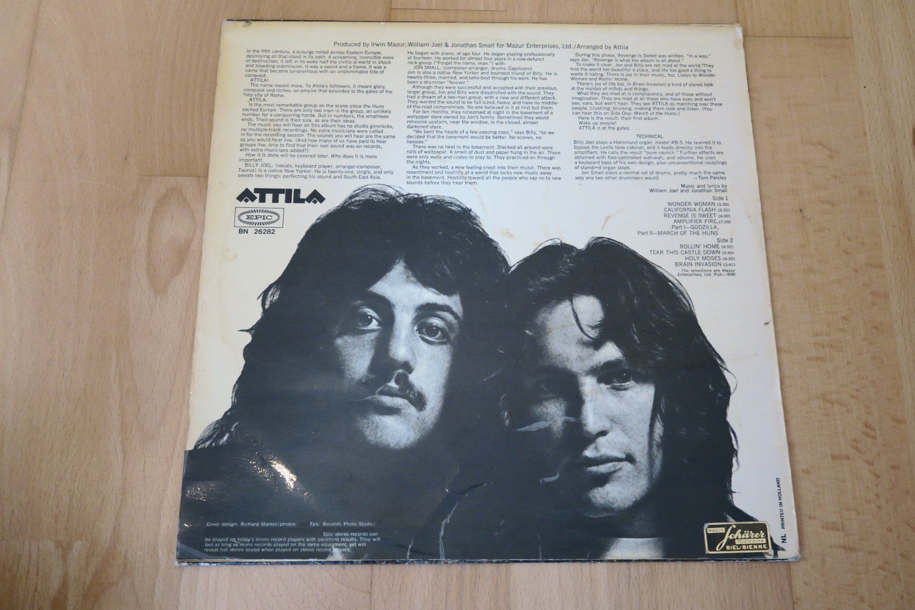 Dischi in vinile: Attila – Attila – Usato da Thun venduto da Karibu70 1