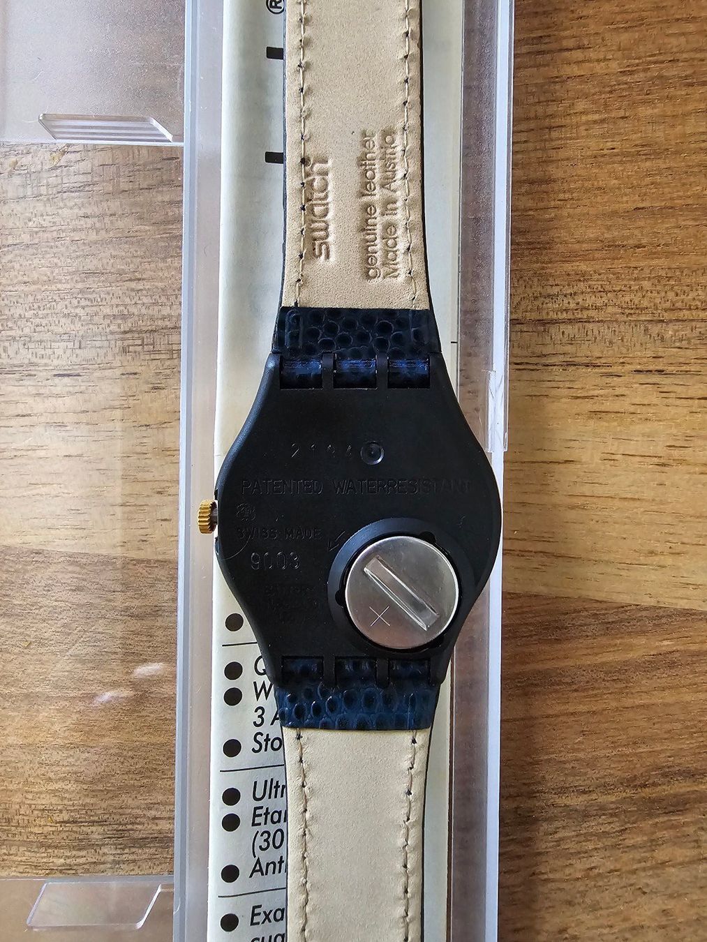 Swatch Orologi: 1992 C.E.O. GX709 Moonphase Swatch – Nuovo e nell'imballaggio originale da Fehraltorf venduto da buylow3000 2