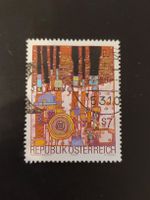 Briefmarke Oesterreich Hundertwasser 2000 gestempelt